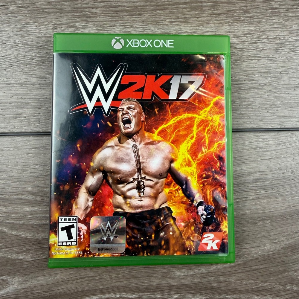2K Games WWE 2K17 Microsoft Xbox One Wrestling Video Game